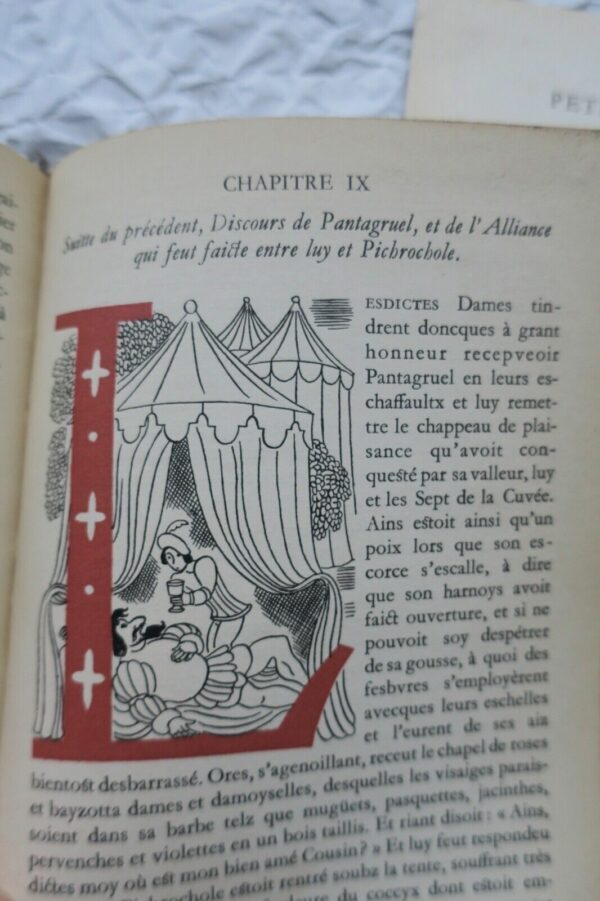 Rabelais  Le sixiesme livre des haultz faitz et dictz de Pantagruel 1933 – Image 7