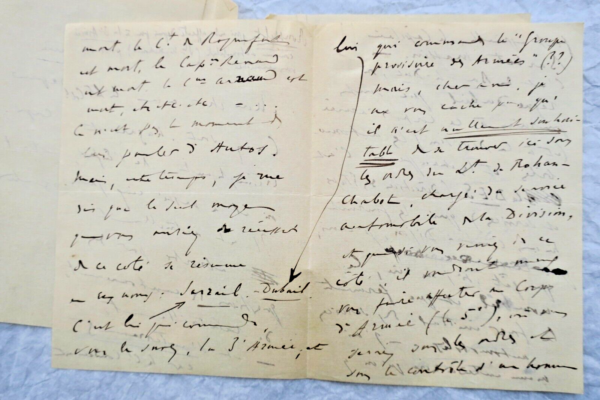 Renaldo Hahn (Proust) Brief Autogramm Handschriftlich & Unterzeichnet Krieg – Image 4