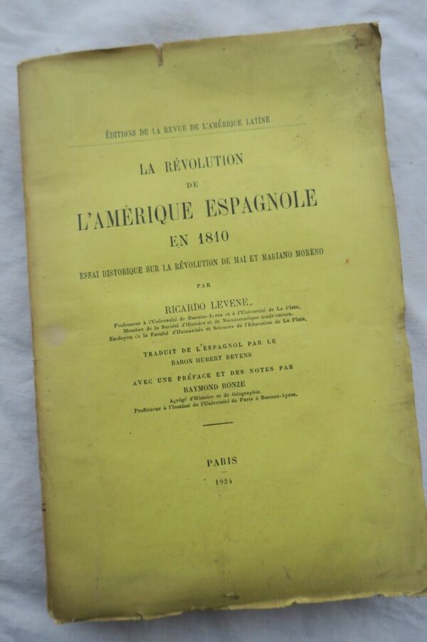 Révolution de l'Amérique espagnole en 1810