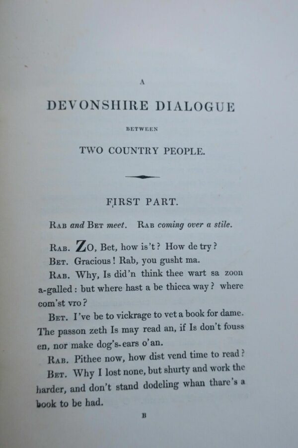 Reynolds Dialogue in the Devonshire Dialect 1837 – Image 7