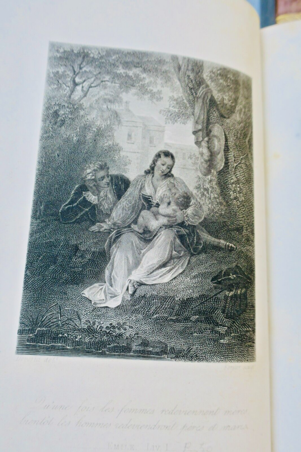 Rousseau (Jean-Jacques) Complete Works 1826 – Image 13