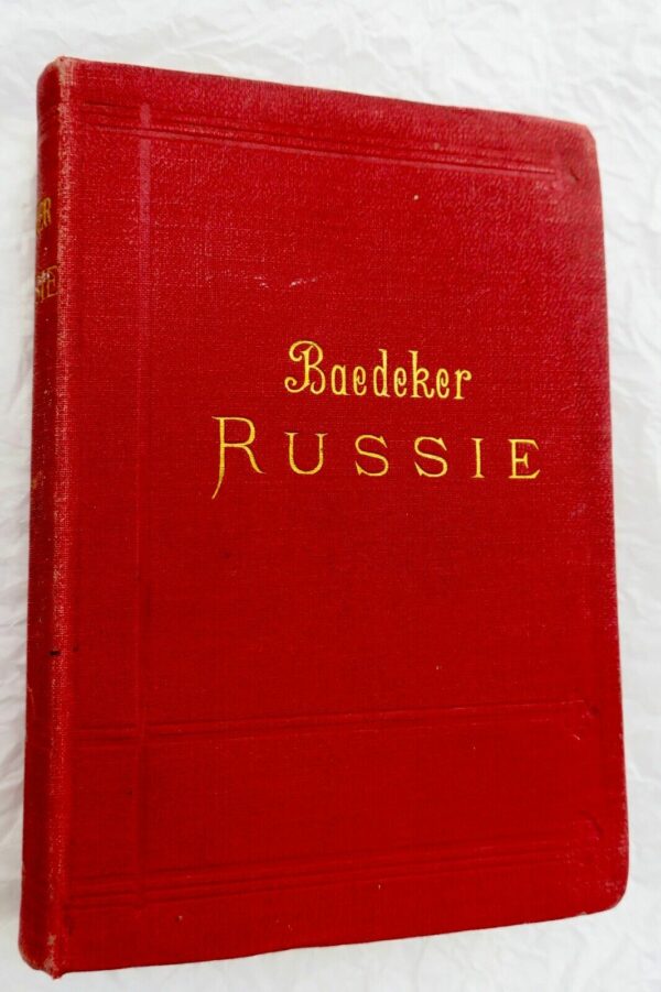 Russie Karl Baedeker. Russie - Manuel de Voyageur 1902