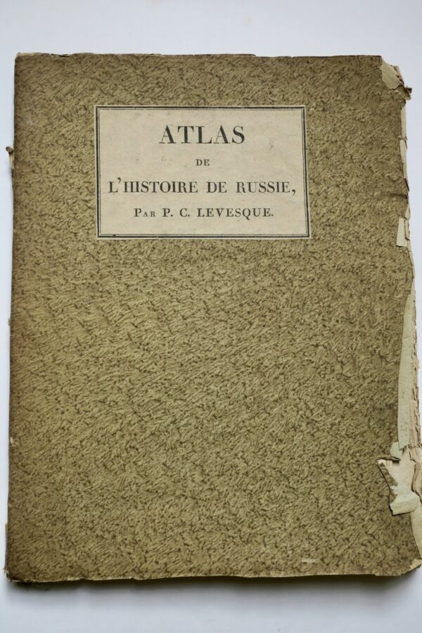 Russie LEVESQUE Atlas de l'Histoire de Russie, et des principales nations de ... – Image 3