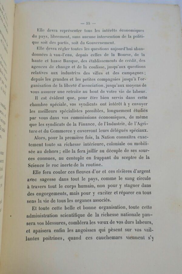 SAINT-YVES D'ALVEYDRE (Alexandre), Mission des ouvriers 1884 – Image 3