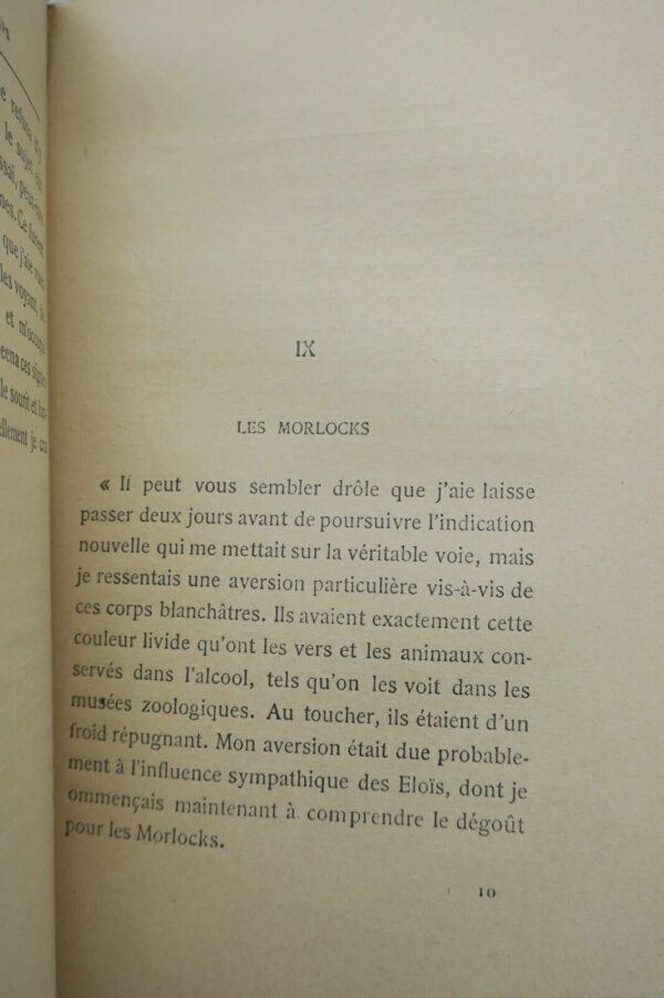 SF WELLS La Machine à explorer le temps (The Time machine) 1906 – Image 5