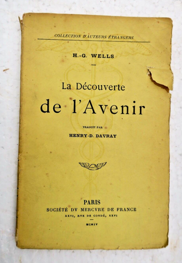 SF Wells H.-G. La découverte de l'avenir EO