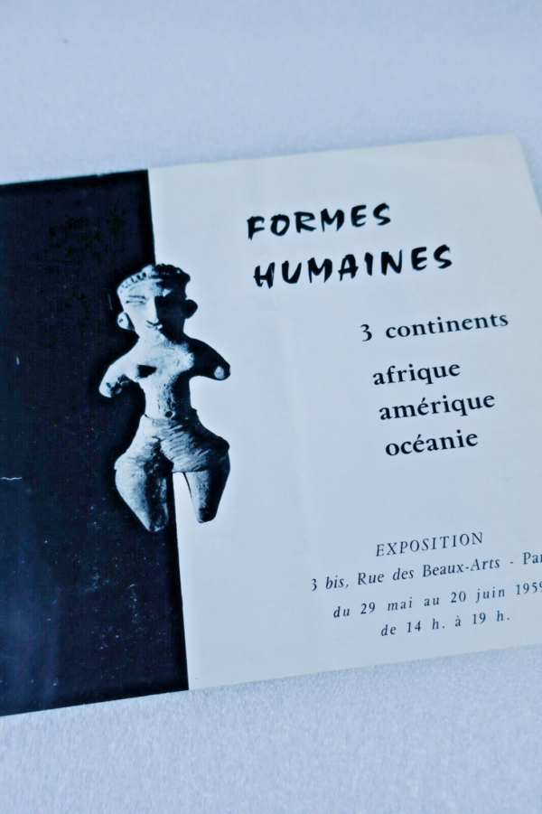 SURRÉALISTE Formes humaines 3 continents Afrique Amérique Océanie BRETON