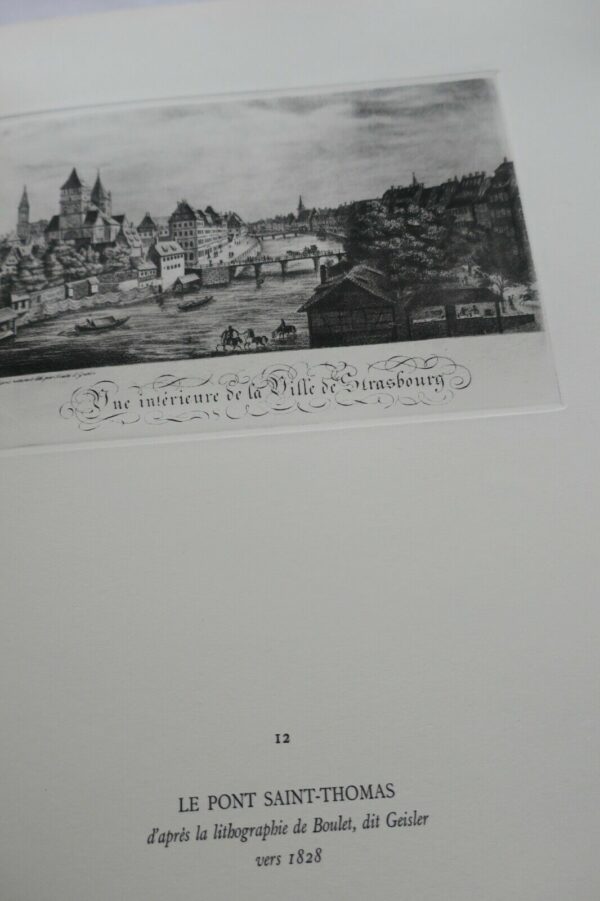 Strasbourg, héliogravures d'après divers documents 1493-1855 – Image 5