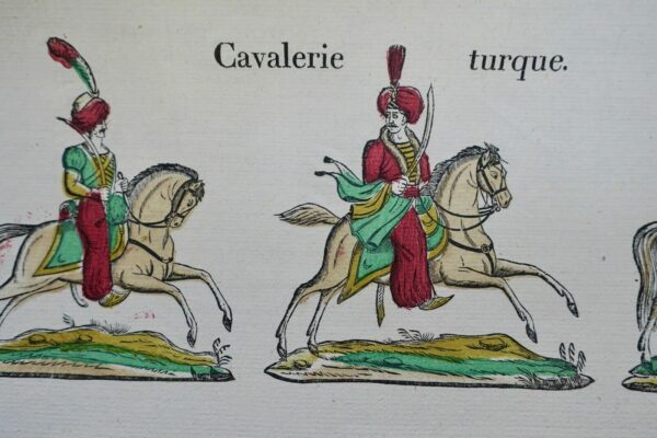 TURQUIE Cavalerie Turque 33 x 42,5 cm – Image 5