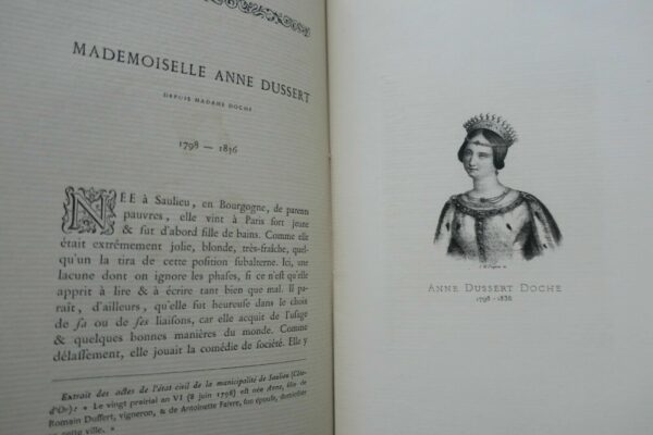 Théâtre Galerie historique des acteurs 1877