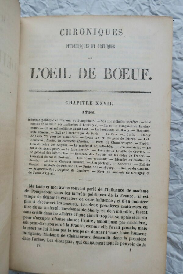 Touchard-Lafosse Chroniques Pittoresques et Critiques de L'Oeil de Boeuf 1845 – Image 4