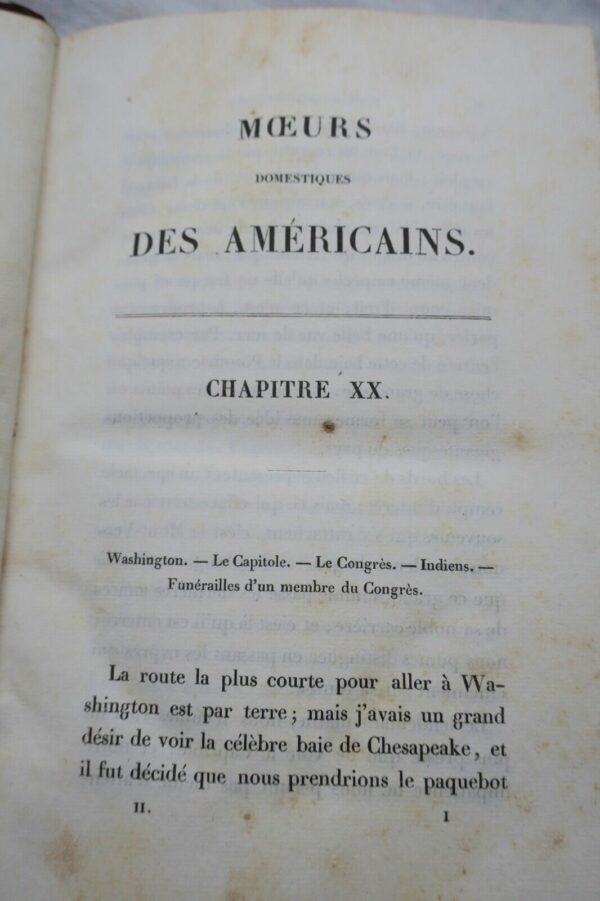 USA Moeurs domestiques des Américains. 1833 – Image 9