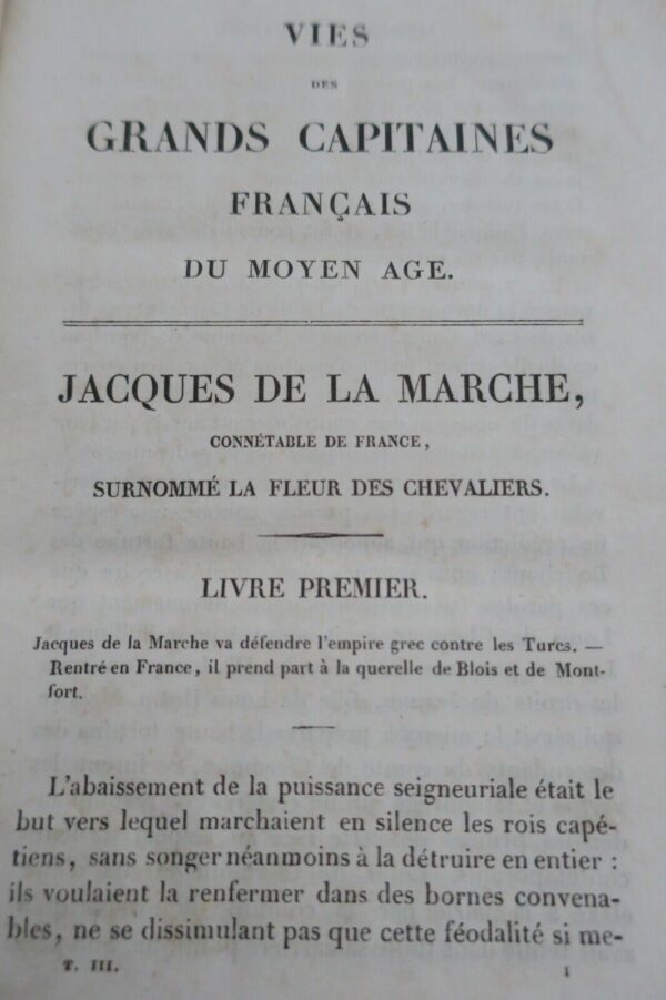 Vies des Grands Capitaines Français, du Moyen Age 1845 – Image 10