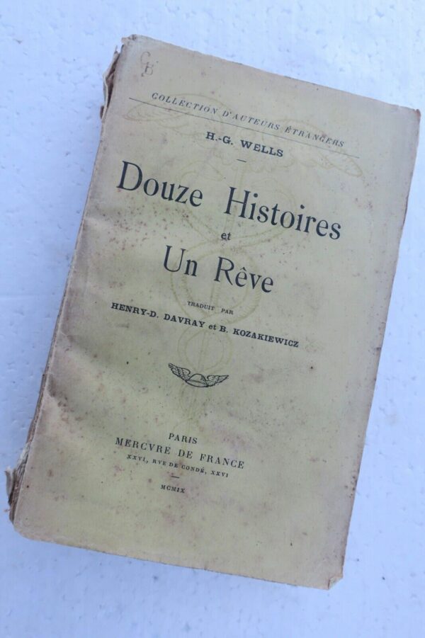 WELLS (Herbert-George) Douze histoires et un rêve EO