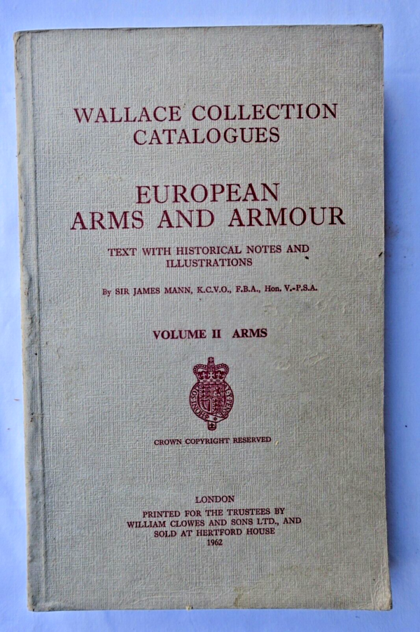 Wallace Collection Catalogues : European Arms and Armour - 1962 – Image 4