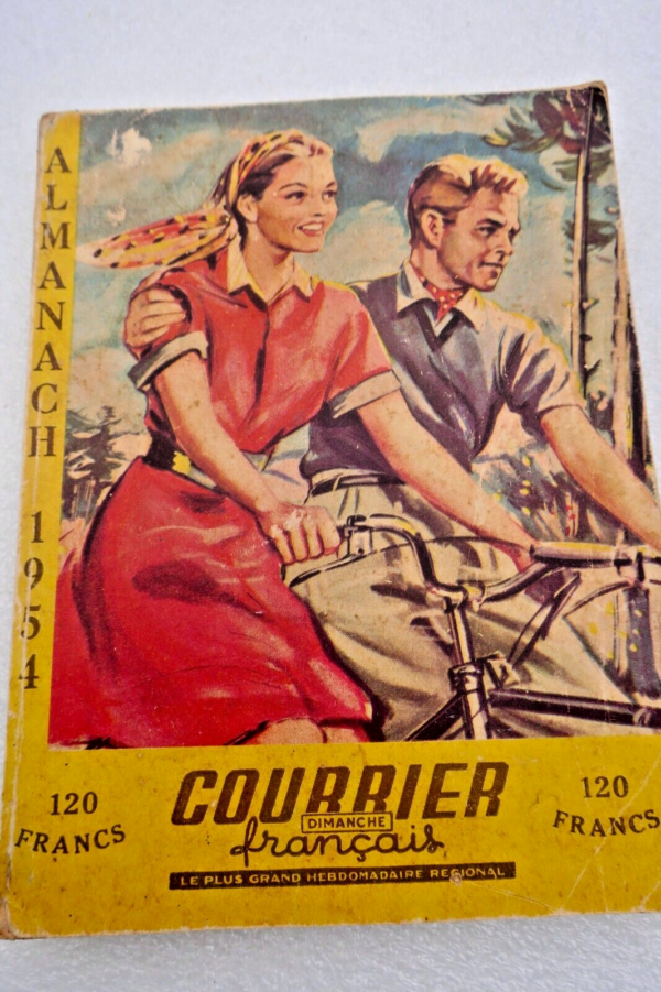 almanach 1954 Courier Dimanche Français