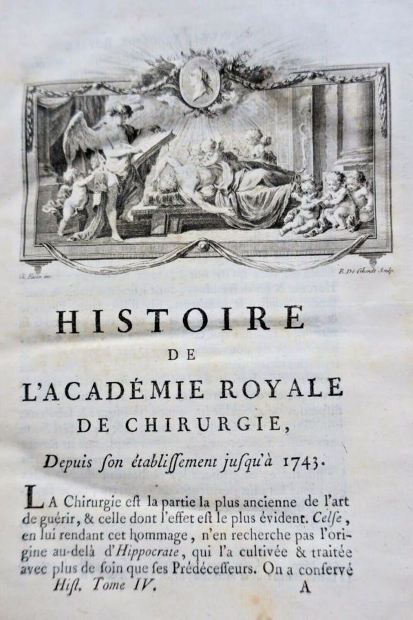 chirurgie Mémoires de l'Académie Royale de Chirurgie 1784 – Image 3