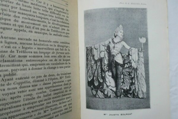 danse au théâtre Esthétique et actualités mêlées 1924