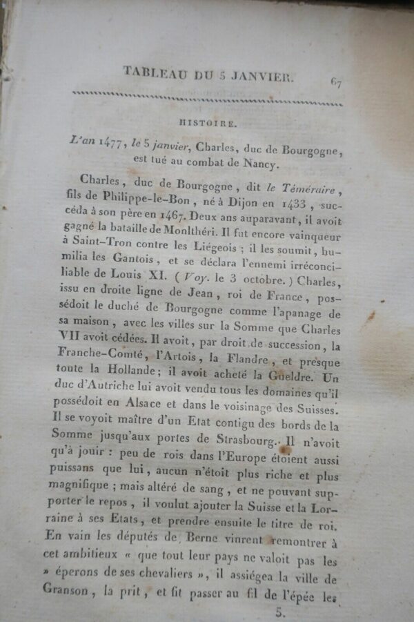 éphémérides politiques, littératures et religieuses 1812 – Image 10