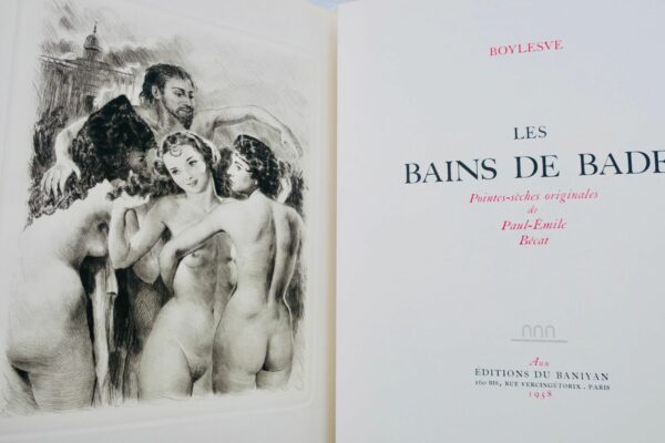 erotique Boylesve  Les bains de Bade ill-Bécat – Image 7