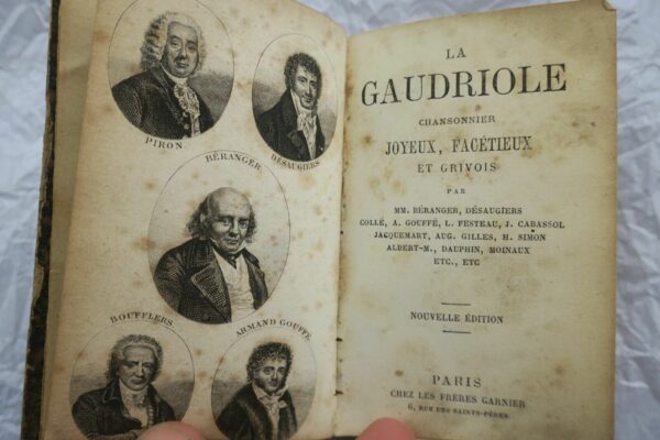 érotique Gaudriole Chansonnier Joyeux , Facetieux et Grivois