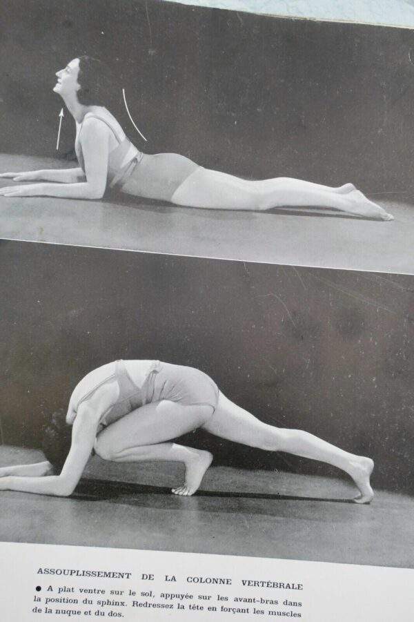 ALBUM DE GYMNASTIQUE QUOTIDIENNE - POUR ETRE SVELTE ET BELLE 1933 – Image 8