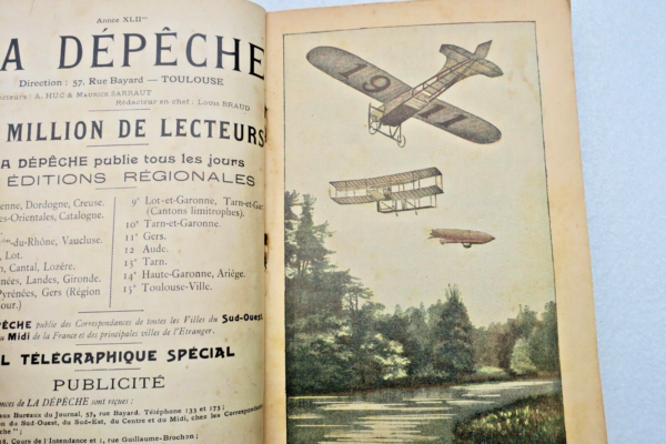 ALMANACH DE LA DEPECHE, 42e ANNEE, 1911 – Image 13