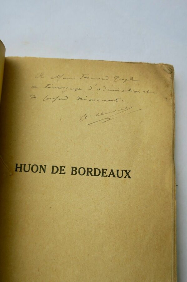 ARNOUX  HUON DE BORDEAUX - MELODRAME FEERIQUE + dédicace – Image 7