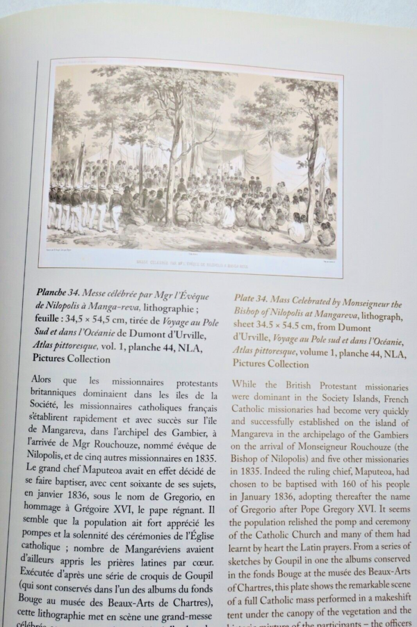 ART DES VOYAGES FRANCAIS EN POLYNESIE 1768-1846: TAHITI, Bora Bora, îles Marquis – Image 5