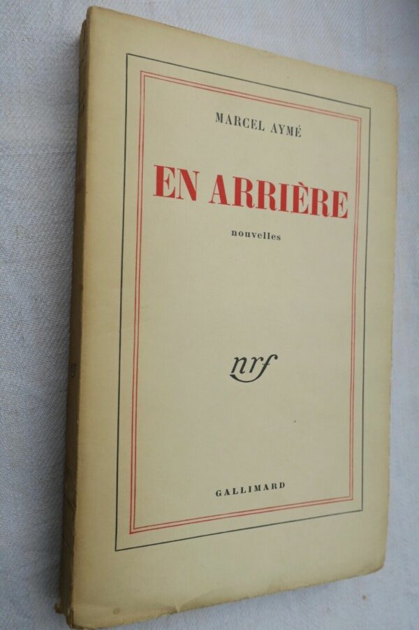 AYME EN ARRIERE 1950 NRF blanche – Image 3