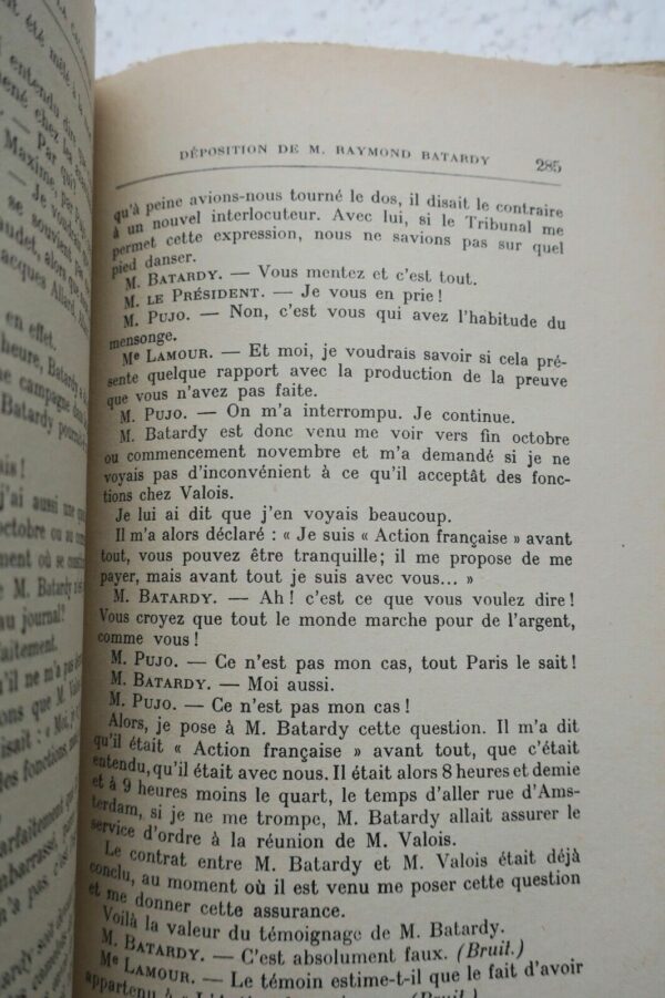 Action française Georges VALOIS Basile ou la politique de la calomnie 1927 – Image 6