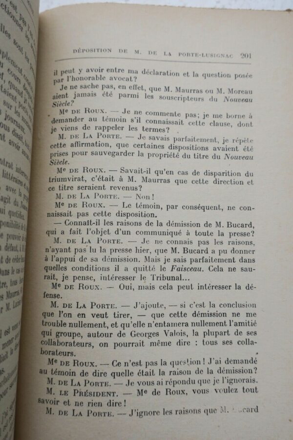 Action française Georges VALOIS Basile ou la politique de la calomnie 1927 – Image 7