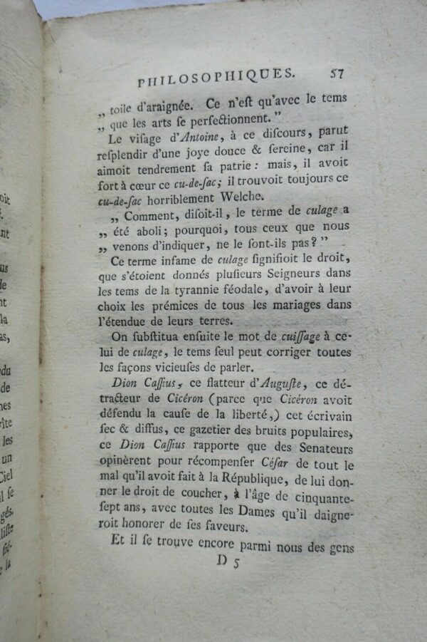 Allemagne Les Soirées Philosophiques du Cuisinier du Roi de Prusse 1785 – Image 5