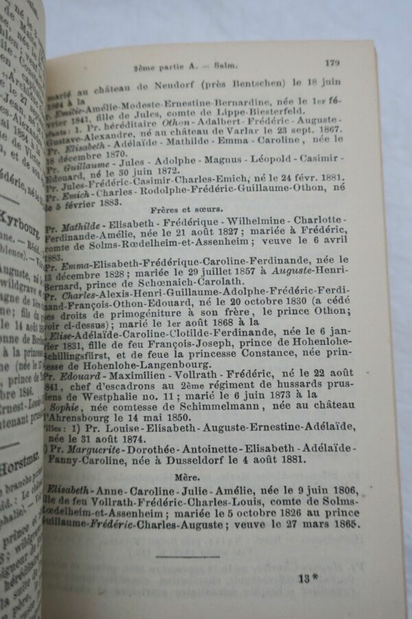 Almanach de Gotha 1885 Annuaire généalogique, diplomatique et statistique... – Image 7