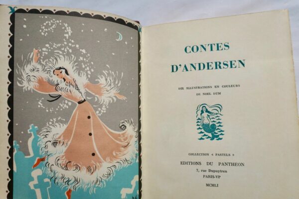 Andersen "Contes d'Andersen "Pastels" Noël Dum – Image 9