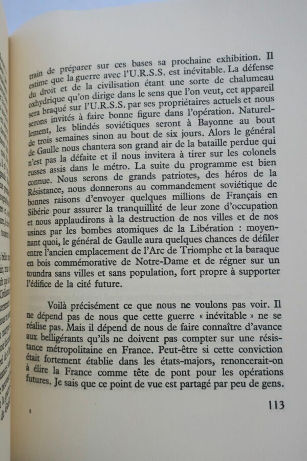 BARDECHE MAURIAC Lettre de Maurice Bardèche a Monsieur MAURIAC – Image 3