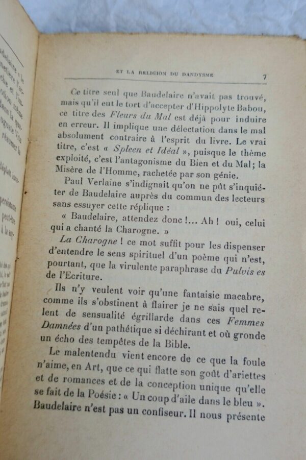 BAUDELAIRE RAYNAUD Baudelaire et la Religion du Dandysme – Image 7