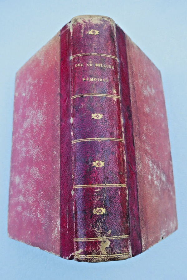 BELLUNE duc Extraits des mémoires inédits de feu Perrin TOULON 1846