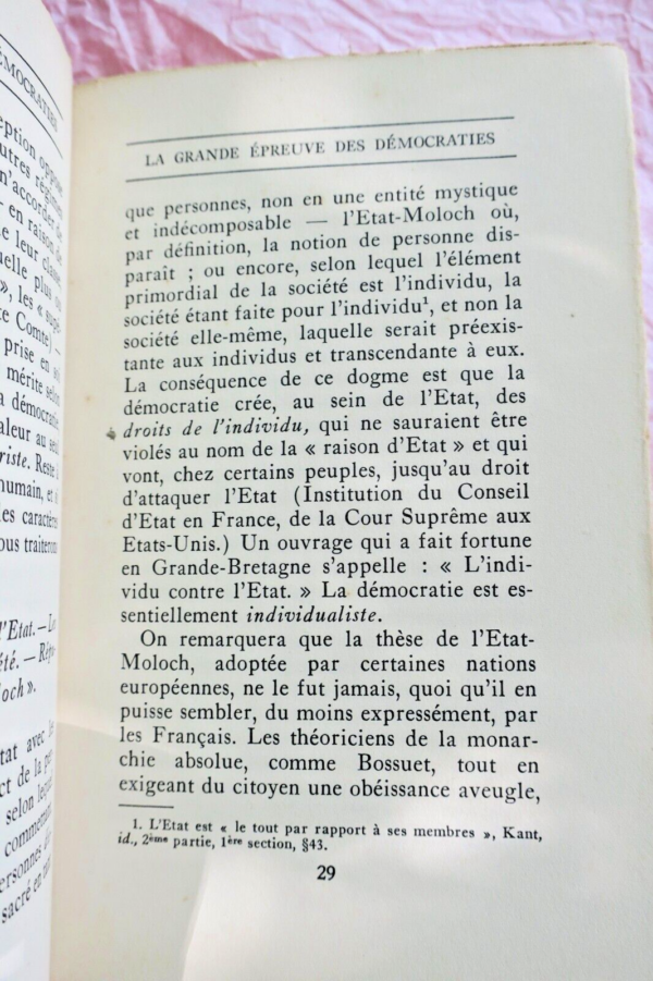 BENDA JULIEN LA GRANDE EPREUVE DES DEMOCRATIES – Image 5