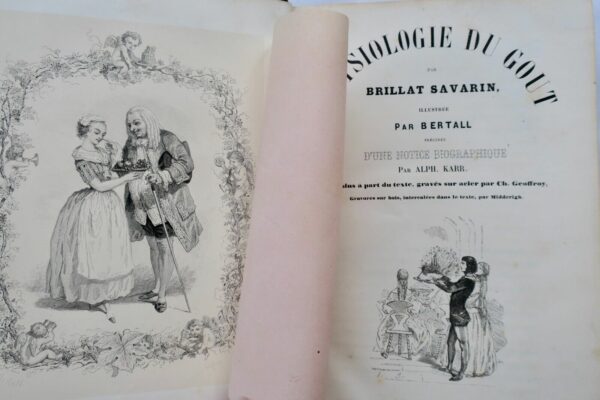 BRILLAT-SAVARIN  Physiologie du gout Karr Bertall