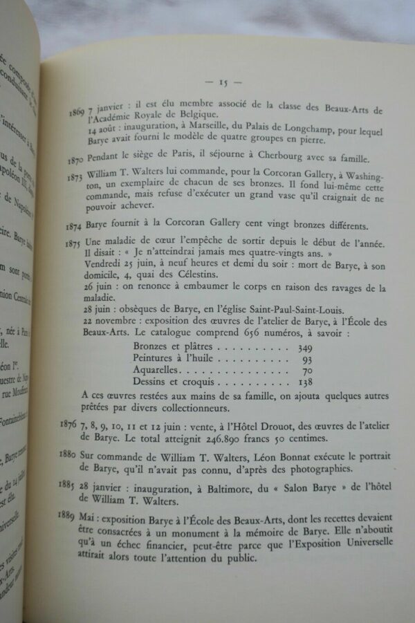 Barye Les Aquarelles de Barye. Etude critique et catalogue raisonné – Image 9