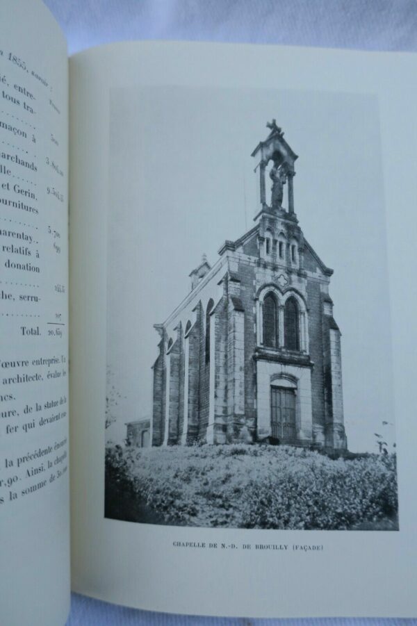 Beaujolais la chapelle de N. D. de Brouilly en beaujolais 1934 – Image 5