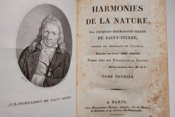 Bernardin Harmonies de la Nature 1815 – Image 3