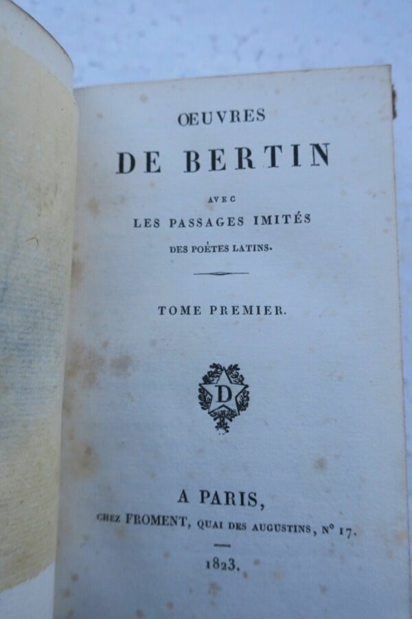 Bertin, Antoine, dit le chevalier Bertin Œuvres de Bertin – Image 5