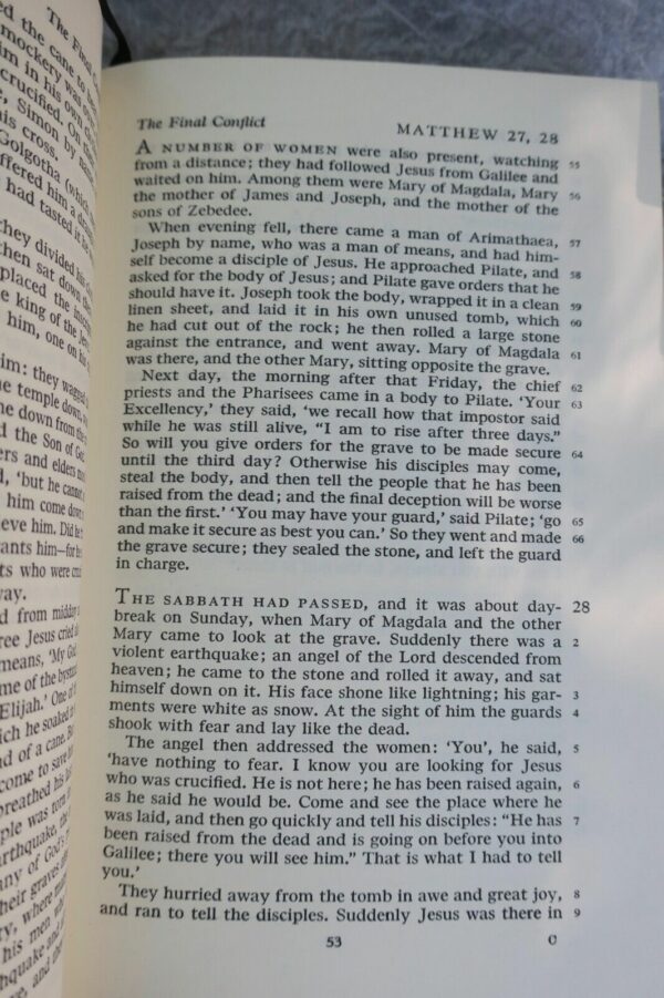 Bibel The new English Bible- New Testament 1961 – Image 5