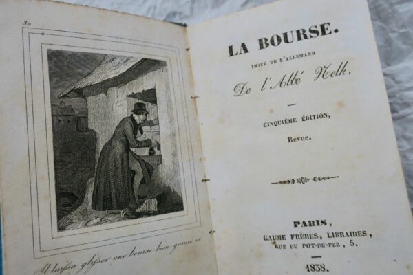 Bourse la bourse 74 x 115 mm;, 1838 – Image 4