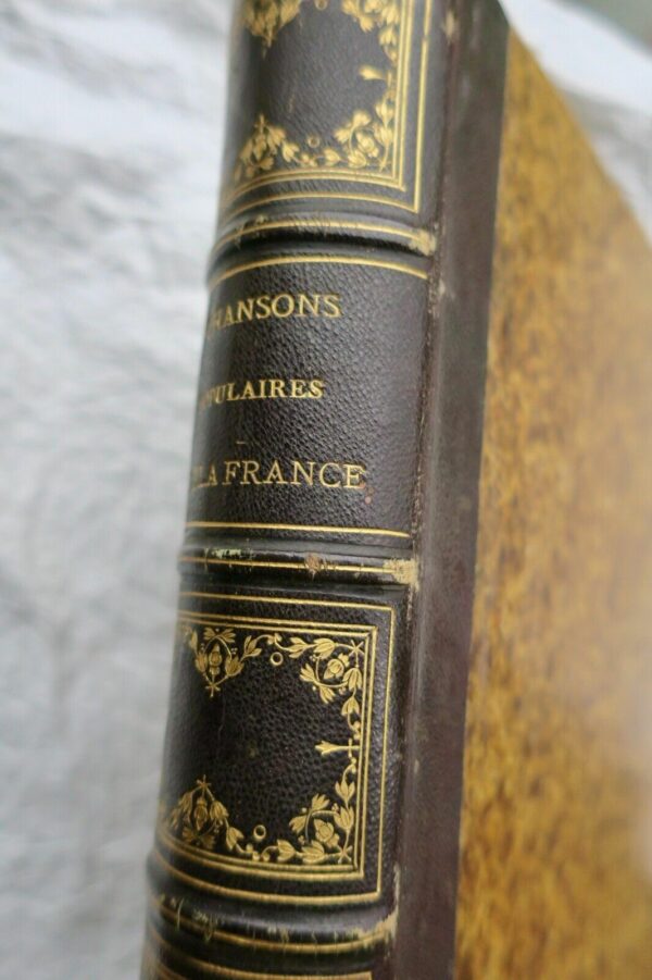 CHANTS ET CHANSONS POPULAIRES DE LA FRANCE 1858 – Image 3