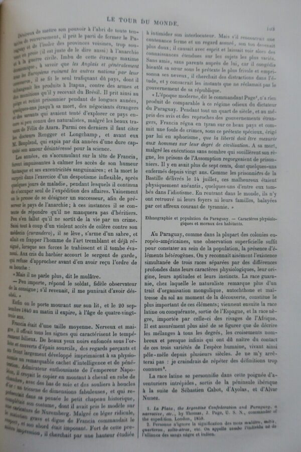 CHARTON  Le tour du monde. Nouveau journal des voyages. Année 1861 – Image 4