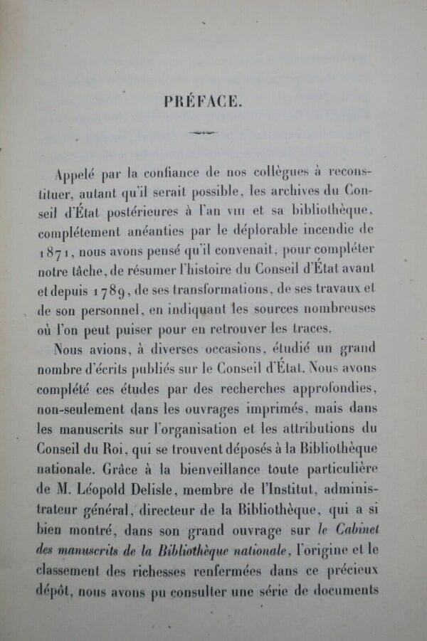 CONSEIL D'ÉTAT AVANT ET DEPUIS 1789 – Image 9