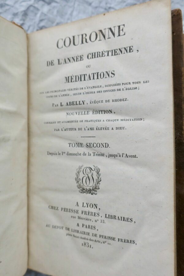 COURONNE DE L'ANNEE CHRETIENNE ou Méditations 1831 – Image 4